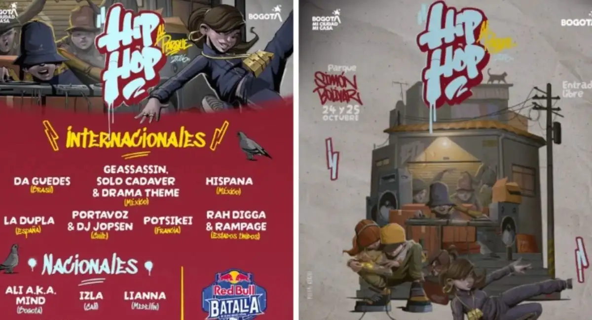 Hip Hop al Parque 2026 ya tiene cartel: conozca quiénes se presentarán este 24 y 25 de octubre en Bogotá